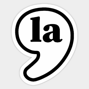 Comma La 24 Sticker